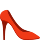 High heels emoticon