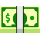 Dollar emoticon