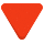 Red triangle down emoticon