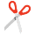 Scissors emoticon