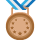 Bronze medal emoticon