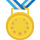 Gold medal emoticon