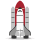 Rocket launch emoticon