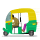 Rickshaw emoticon
