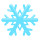 Snowflake emoticon