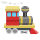 Steam train emoticon