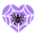 Web heart emoticon