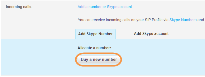 free skype number