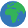 Earth globe Europe Africa emoticon