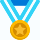 Sports medal emoticon