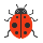 Ladybird emoticon