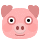 Pig Face Emoticon