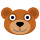 Bear Face emoticon