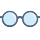 Glasses emoticon