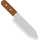 Kitchen knife emoticon