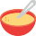 Bowl with spoon emoticon