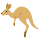Kangaroo emoticon