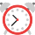 Alarm clock emoticon