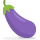 Eggplant emoticon