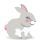 bunny emoticon