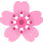 Cherry blossom emoticon