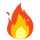 Fire emoticon
