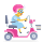 Granny scooter emoticon