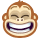Laugh monkey emoticon