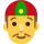 Man with Chinese cap emoticon