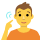 Deaf person emoticon