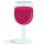 Red wine emoticon