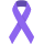 Purple Ribbon emoticon