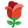 Rose emoticon