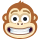 Smile monkey emoticon