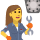Woman mechanic emoticon