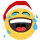 Xmas crying with laughter