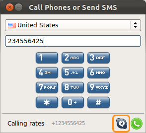 skype number sms receive