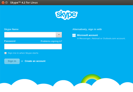 what are requirements for skype password