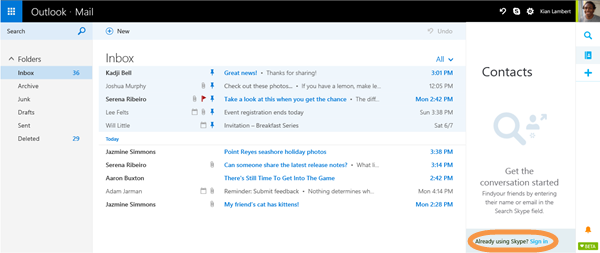 skype add in for outlook 2016